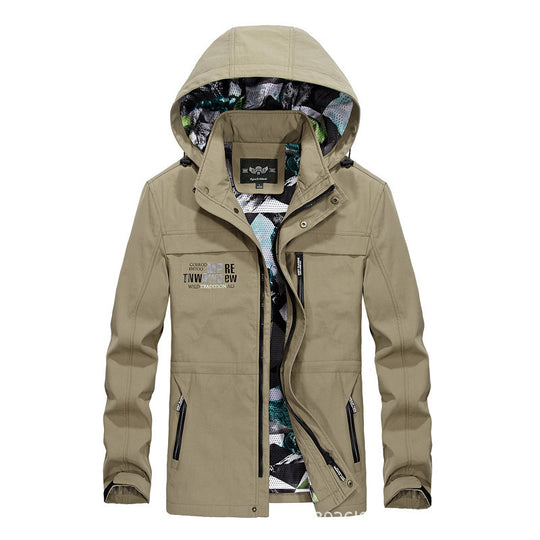 Casual hooded outdoor jacket