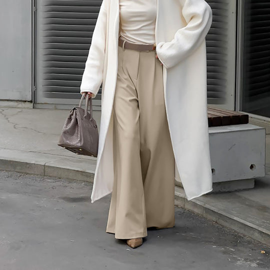 Commuter High Waist Loose Trousers