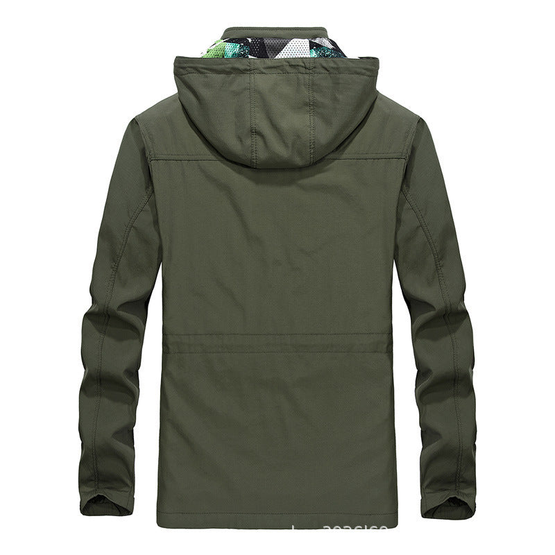 Casual hooded outdoor jacket