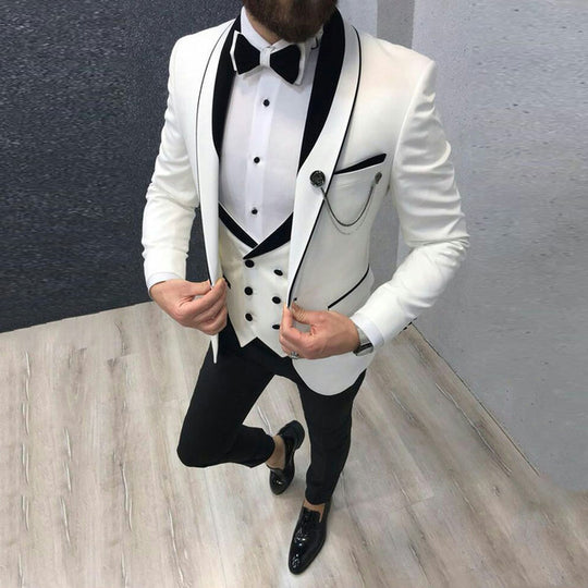 Men's Three-Piece Groomsman Suit