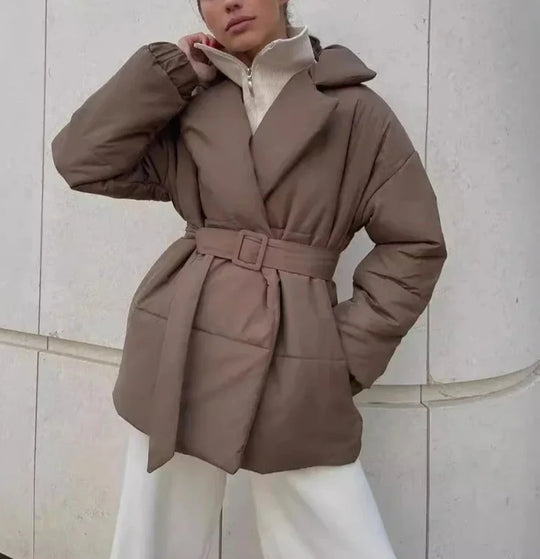 Dulcian - Puffer Jacket - With Belt