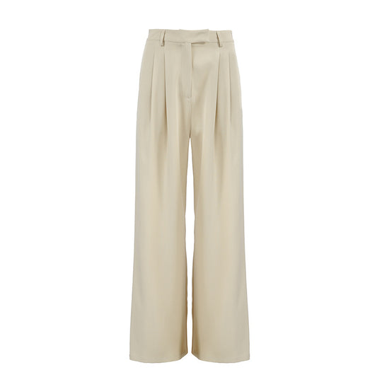 Commuter High Waist Loose Trousers